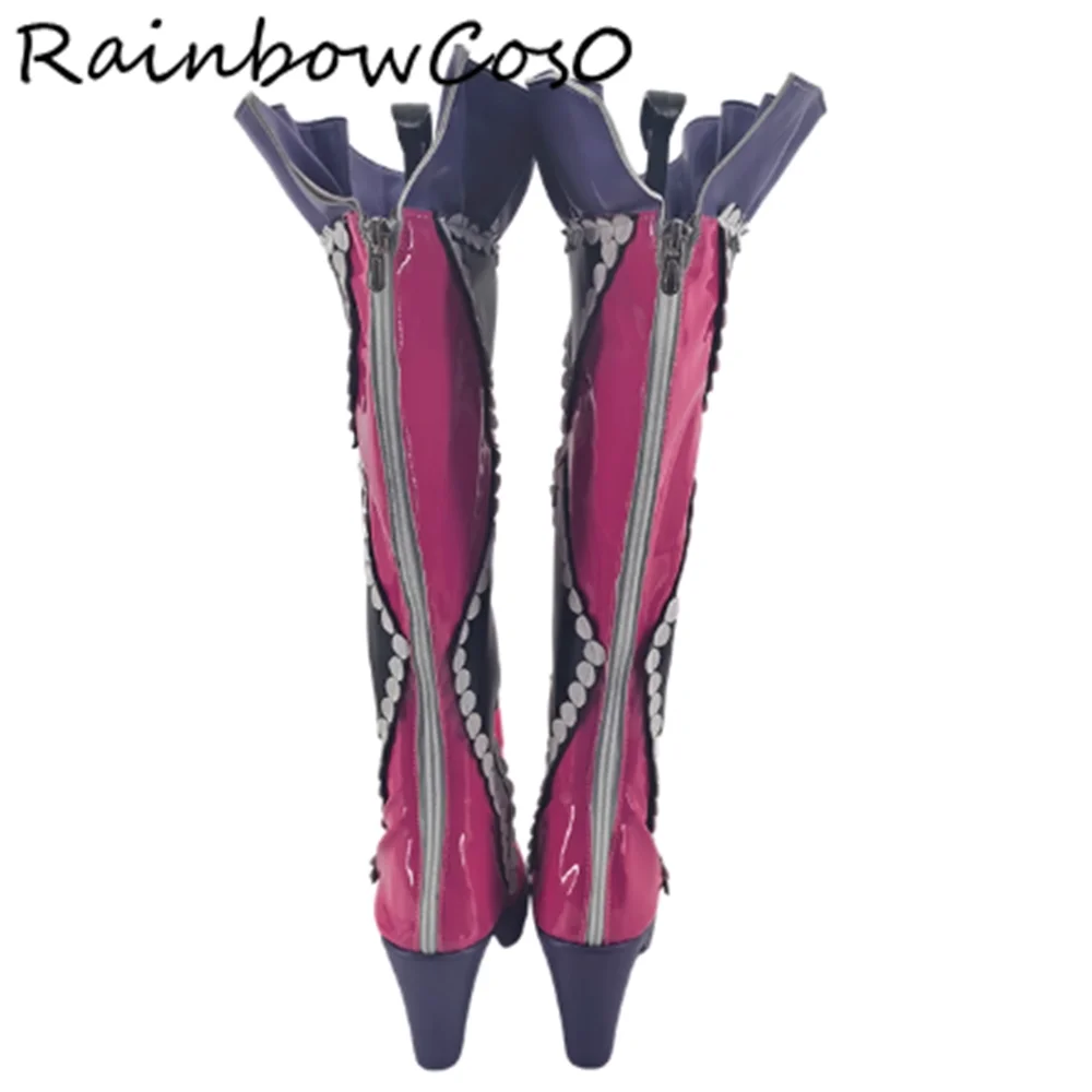 마나카 라알라 프리파라 코스프레 신발 부츠 게임 애니메이션 파티 할로윈 RainbowCos0 W5356