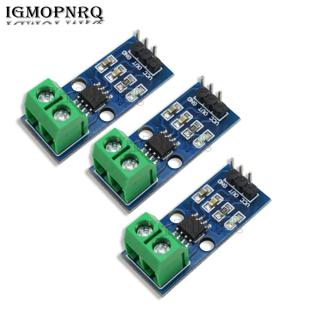 Hot Sale ACS712 5A 20A 30A Range Hall Current Sensor Module ACS712 Module For Arduino 5A/20A/30A