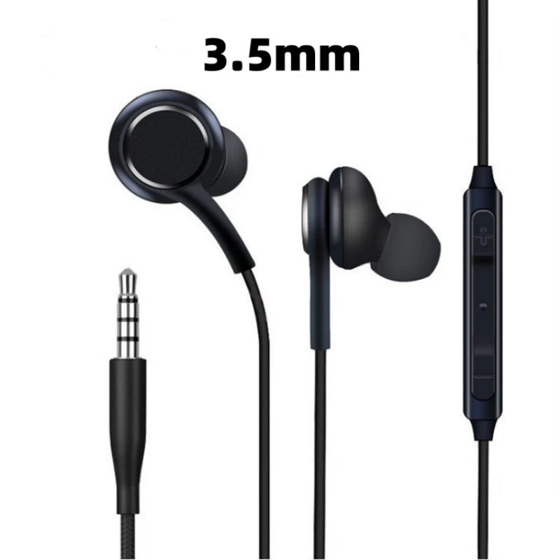 Type C Bedrade Oortelefoon Voor Samsung Galaxy S23 S21 S22 Ultra Plus 3.5mm Oordopjes Hoofdtelefoon A54 A34 A53 A53 Accessoires
