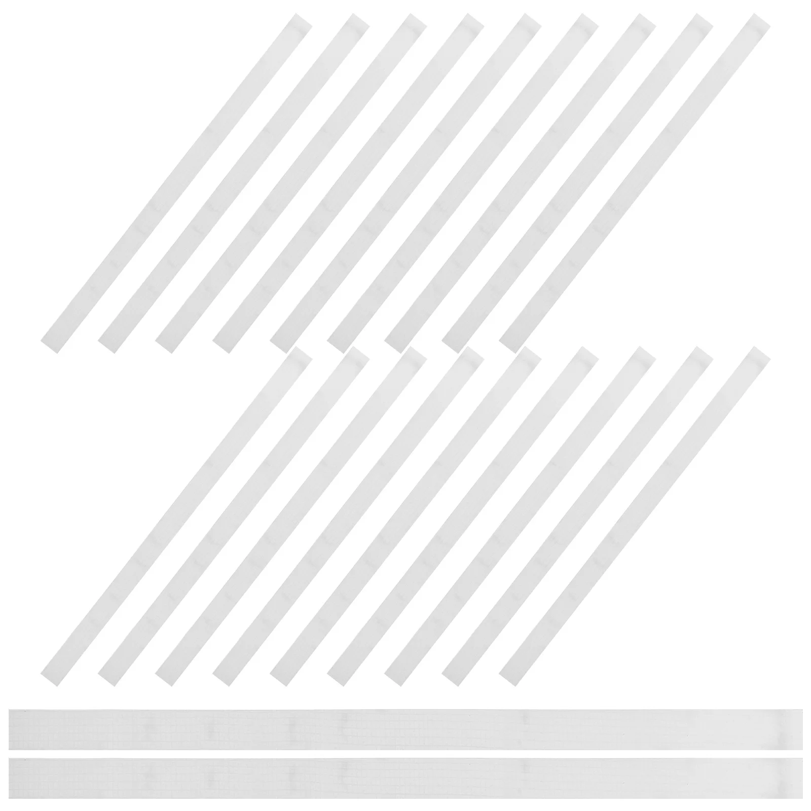 

30pcs 12mm Binding Strips Mesh Backing for Documents Contracts Magazines Photos Textbooks Binding Office Supply File Folder