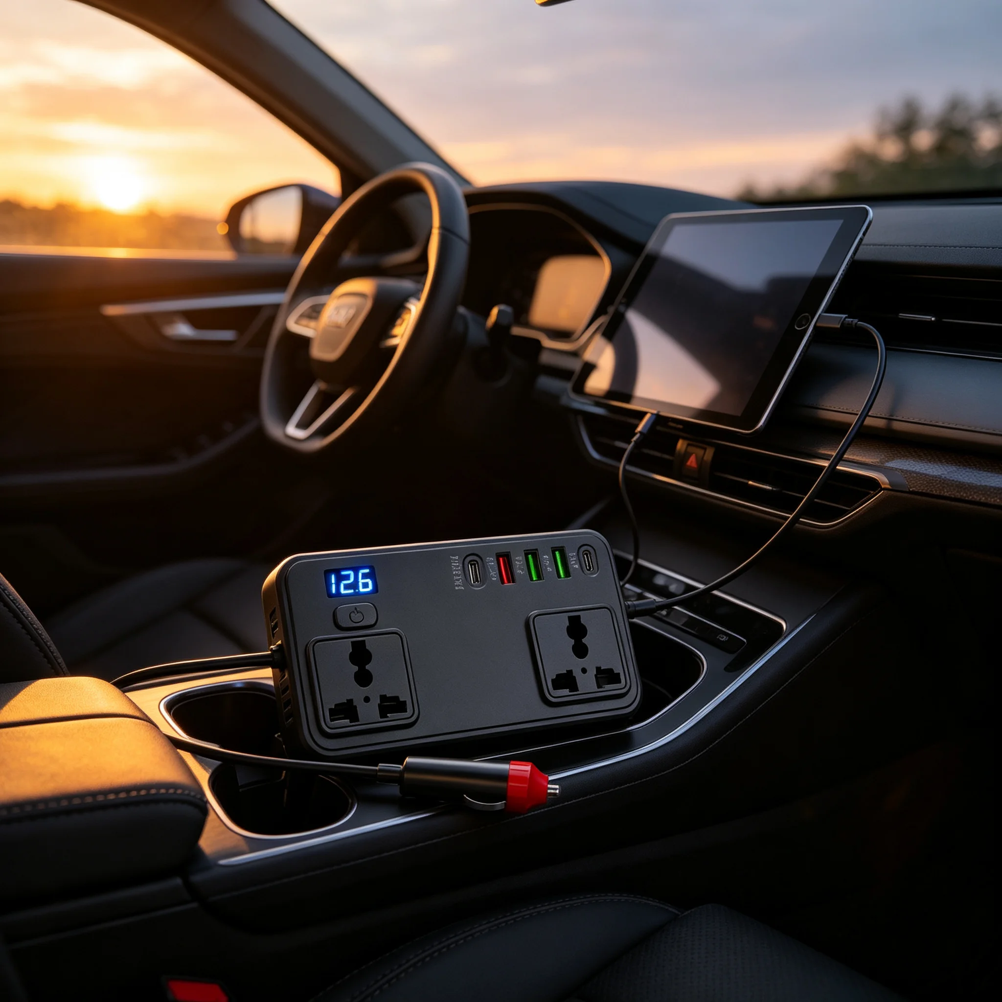 300W Car Power Inverter (Peak) - огляд і ціна Outdoor Power Outlet Extension