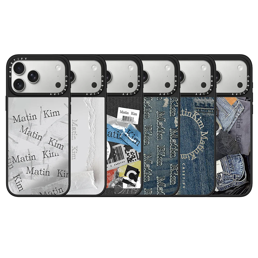 

CASETiFY Co-brand Matin Kim Series Simple Stylish Phone Case for iPhone 16 17 15 14 13 Pro Max Air Plus Magnetic Protect Cover
