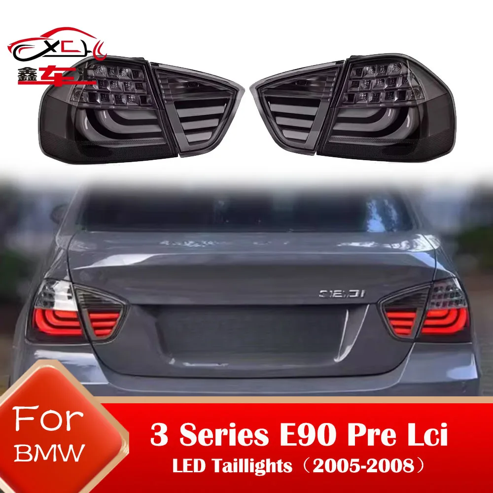 

Car Taillight For BMW 3 Series E90 LED Tail Light 2005-2008 320i 318i 325i Rear Stop Lamp Brake Signal DRL Reverse Accessories