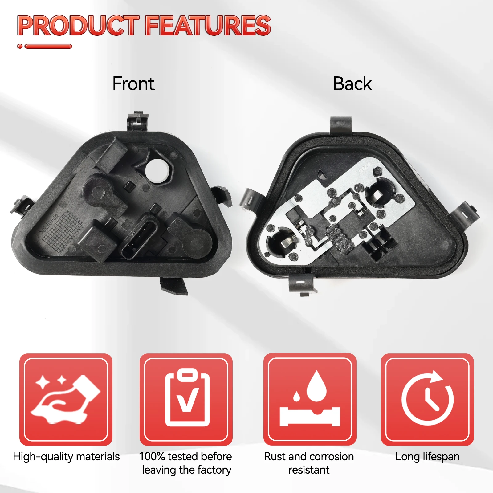 لسيارات BMW 3 Series 316 320 328 F30 F35 F80 الخلفية اليسرى ضوء المصباح الكهربي قاعدة حامل المقبس لوحة دوائر كهربائية موصل التوصيل 63217313043