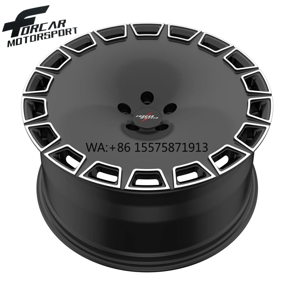 

Глянцевые черные моноблочные кованые диски из алюминия 6061, 5x112/5x114.3, высококачественные, напрямую от производителя, на заказ