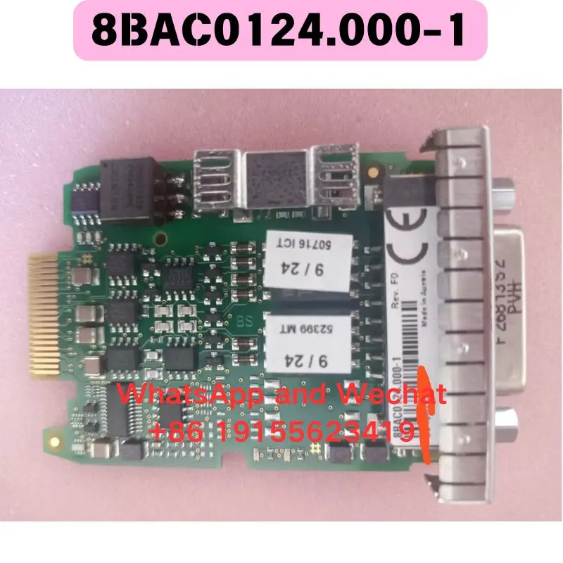 

Brand new original 8BAC0124.000-1 Communication card Functional test OK Quick delivery