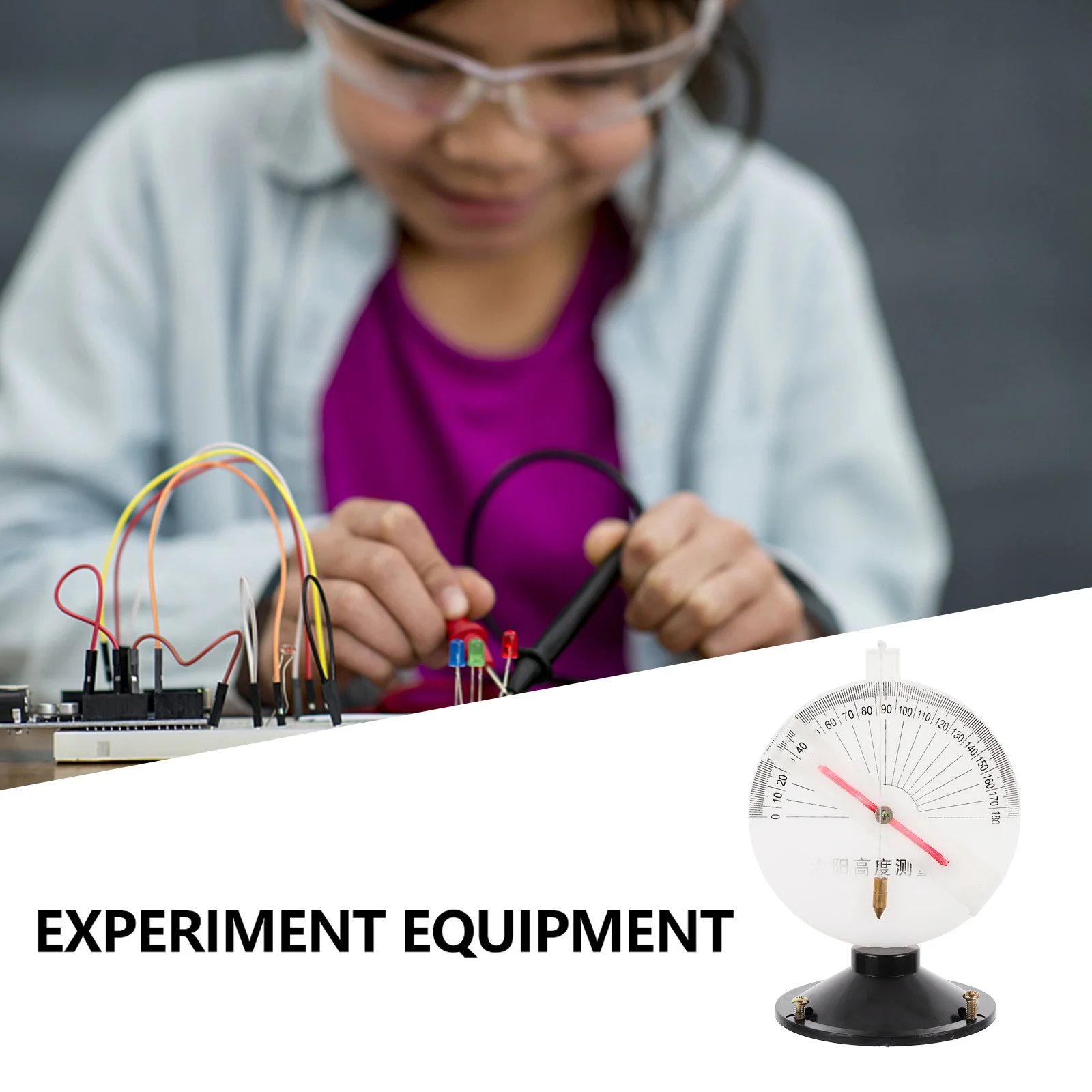 

Plastic Sun Height Measurer Solar Study Equipment Geography Teaching Aids Kids Angle Measurement Device Scientific Instrument
