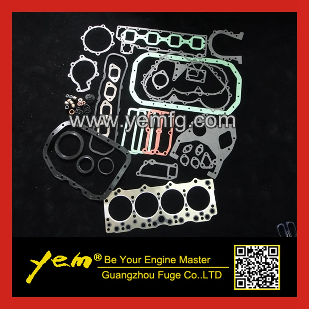 

For ISUZU engine 4BG1 Full gasket set with cylinder head gasket