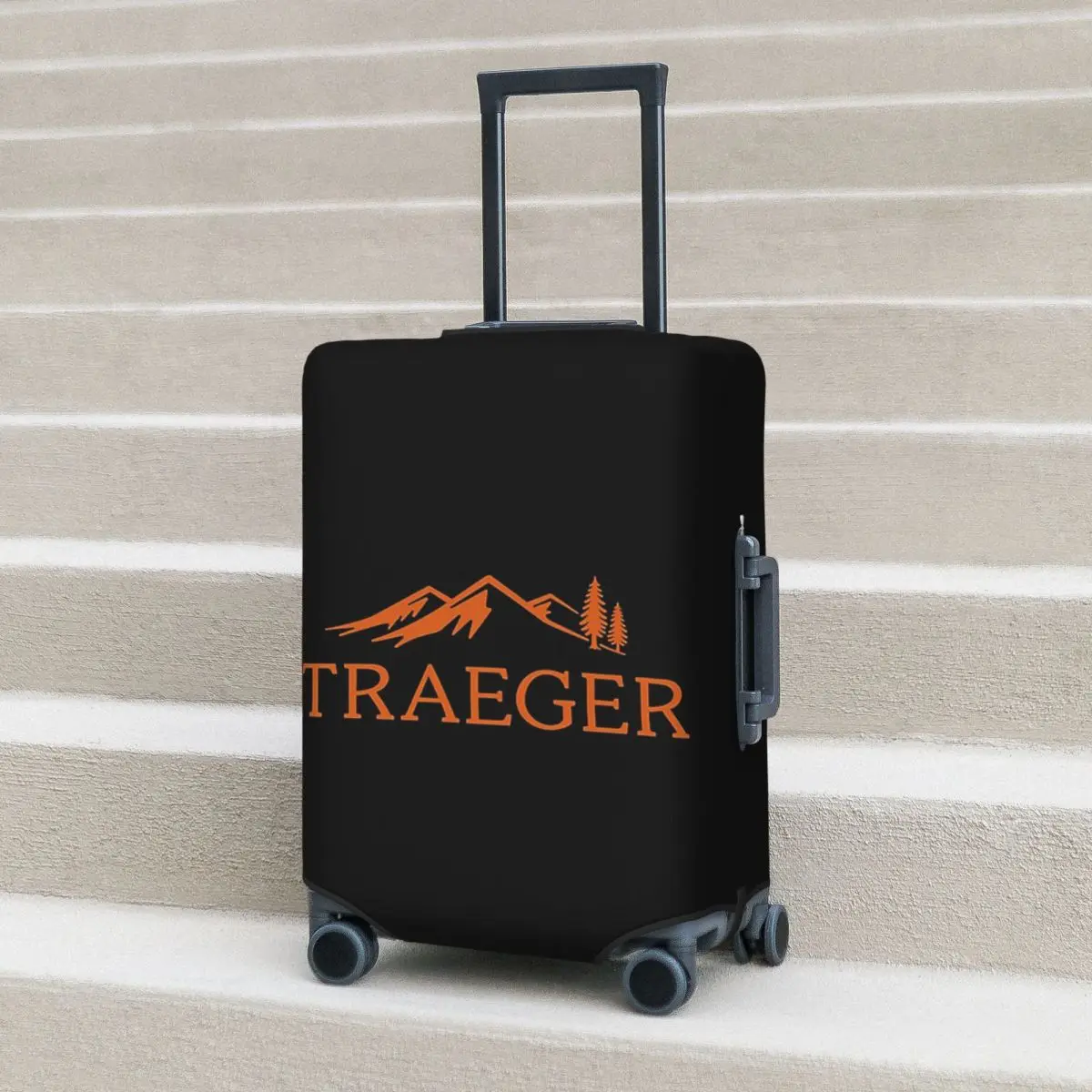 

Traeger Pellet Grill Smoke BBQ Essential чехол для чемодана, защитные эластичные защитные чехлы для дорожного багажа для 18-32 дюймов