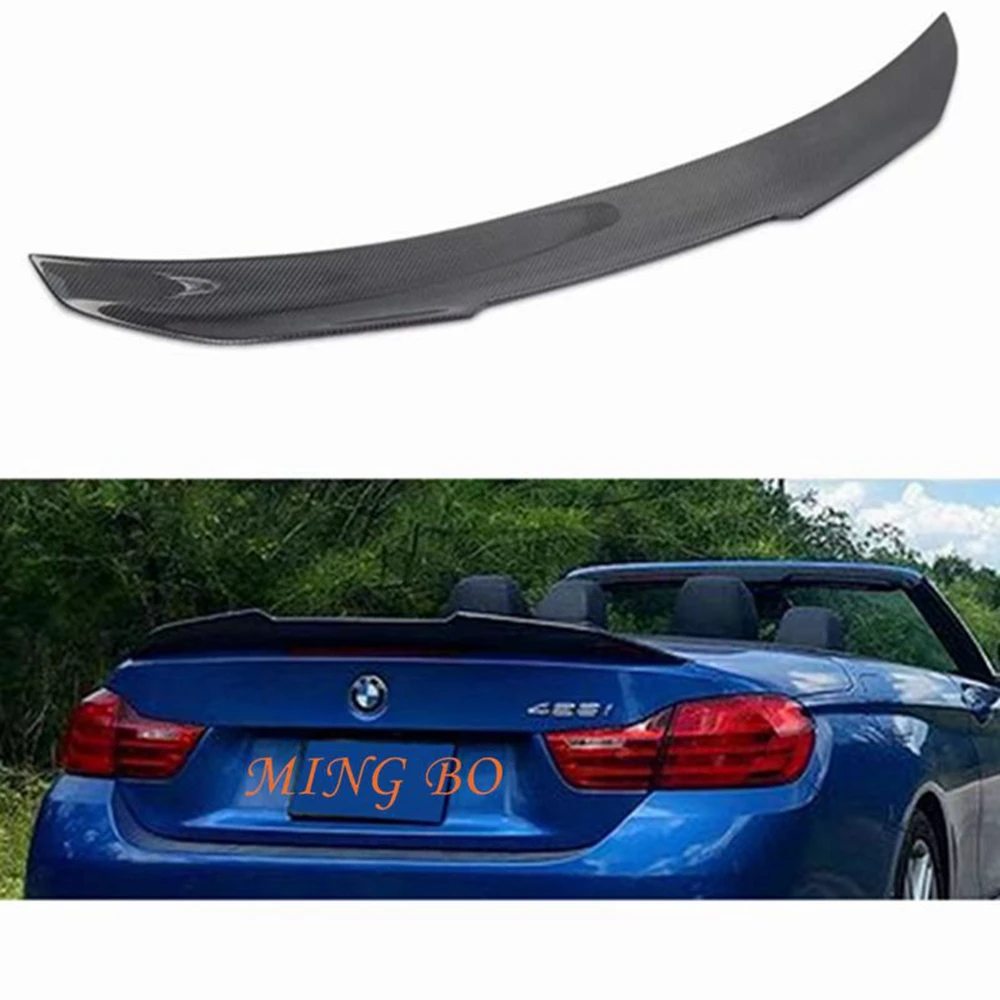 

FOR BMW 4 Series F33&M4 F83 Convertible PSM Style Carbon fiber FRP Forged carbon Rear Spoiler Trunk wing 2013-2020