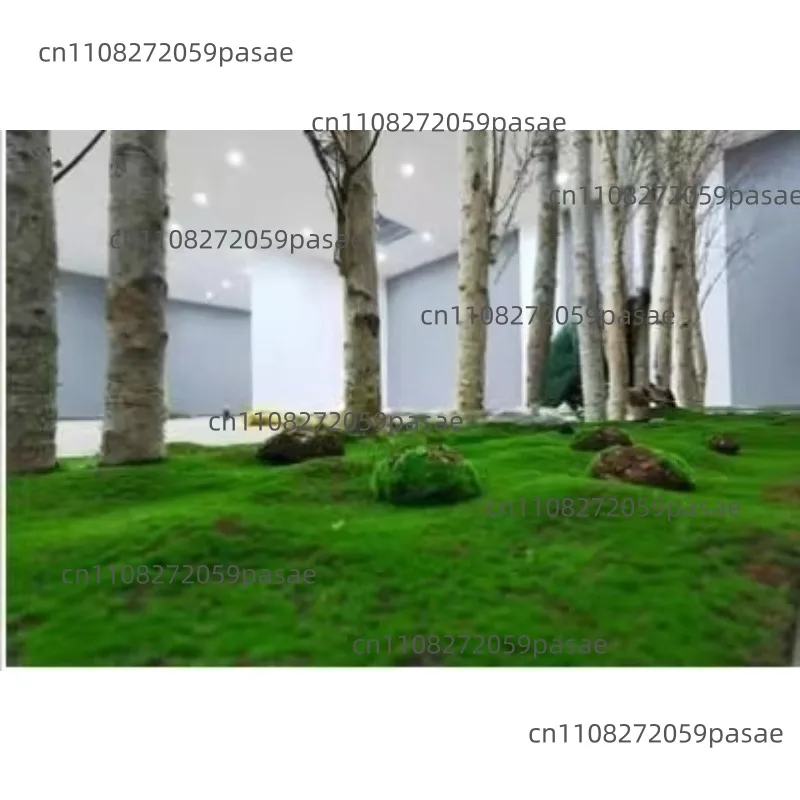 Simulated moss, fake lawn, turf, moss, bonsai decoration, green plant micro-landscape landscaping, flocking decoration
