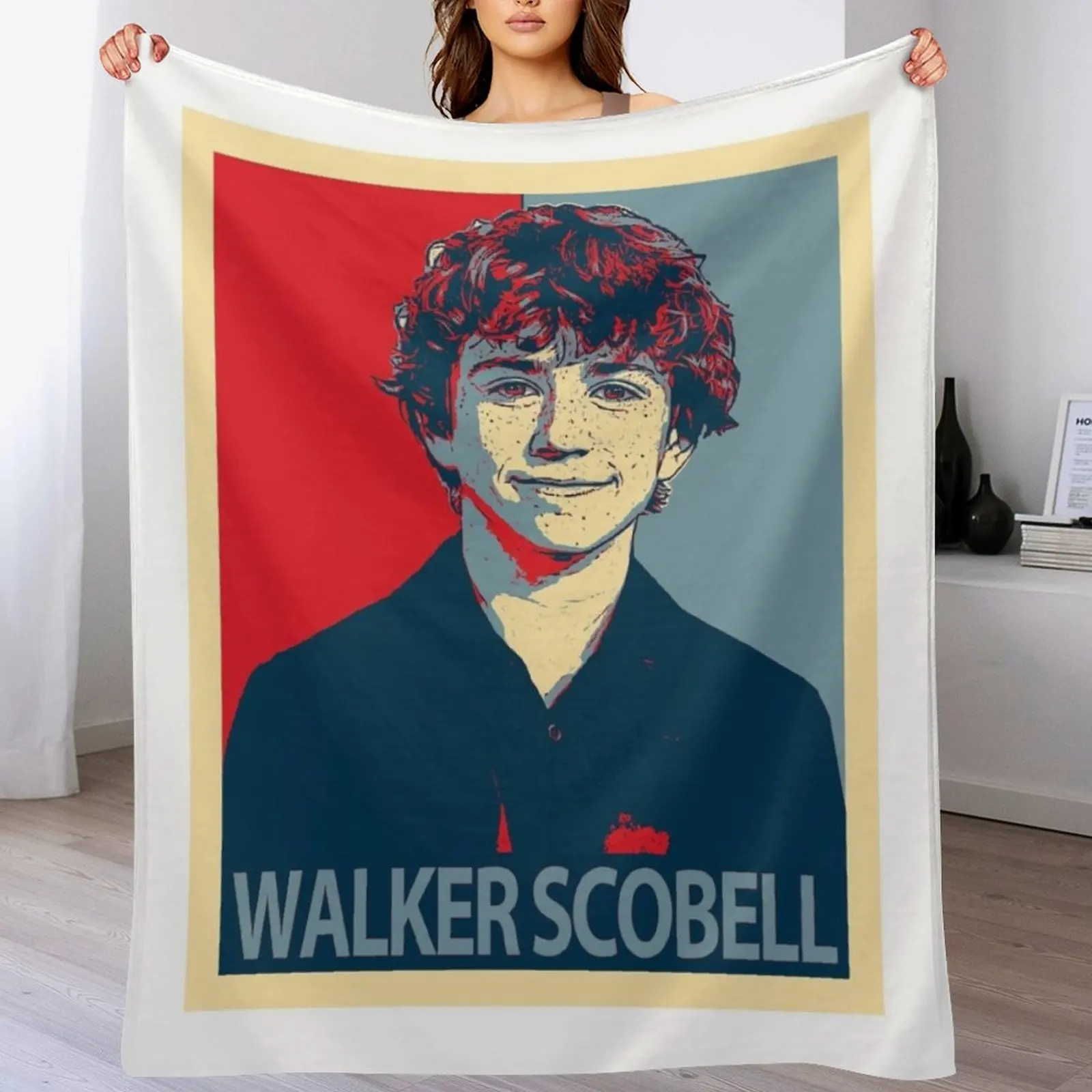 Walker Scobell Throw Blanket