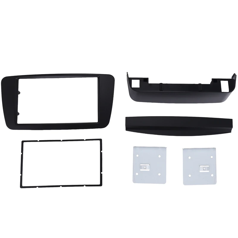 Car Facia For MERCEDES BENZ A B Klasse W176 W246 2013-2015 Radio DVD Stereo CD Panel Dash Kit Trim Fascia Plate Frame