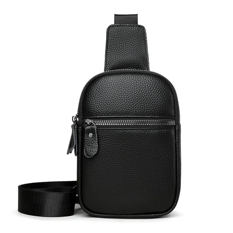 

New Simple and Fashionable Men's Single-shoulder Bag, Outdoor Travel Portable Phone Bag, Lightweight and Versatile Crossbody Bag