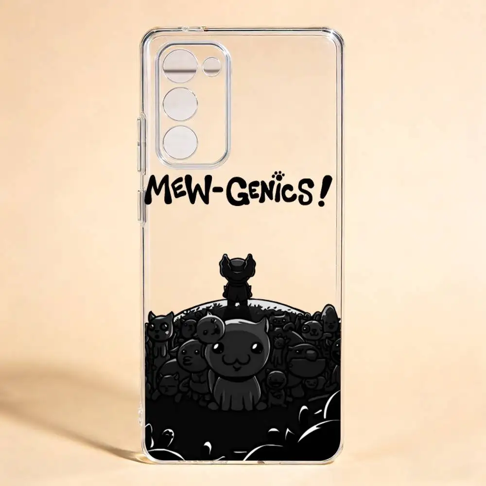 mewgenics Game  Phone Case For Samsung Galaxy S24 S25 S23 S22 S21 Transparent Cover Case