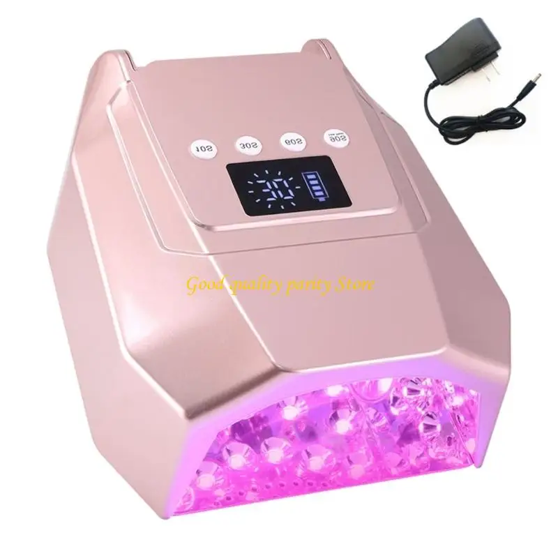 M4YA nageluithardingslamp dubbele lichtbron 98W sneldrogende gellak 4 timerinstellingen