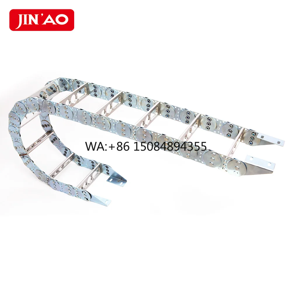 Heavy Duty Completely Enclosed Type Steel Cable Drag Chain