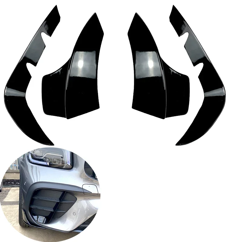

For Mercedes Benz GLB200 220 X247 AMG GLB35(only) 2020 2021 2022 Car Accessories Front Bumper Grille Splitter Spoiler Trim Cover