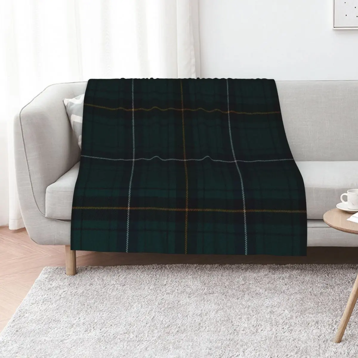 Henderson Scottish Tartan Throw Blanket bed plaid Blankets For Sofas Luxury Designer decorative Decorative Beds Single Blankets