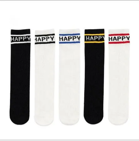 Thin mesh over-the-knee high socks children's tube socks alphabet transfer circle socks