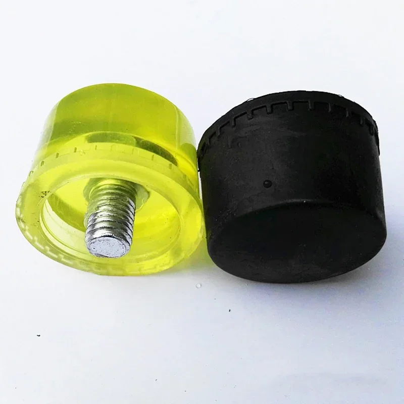 Rubber Hammer Head  25/30/35/40mm Replaceable Hammer Head Mallet Hand Tool Double Faced Work Glazing Window Beads Hammer