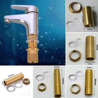 Kitchen Basin Mixer Tap Repair Fitting Kit Threaded Brass Tube Nut Install Parts Nut Is About 32mm