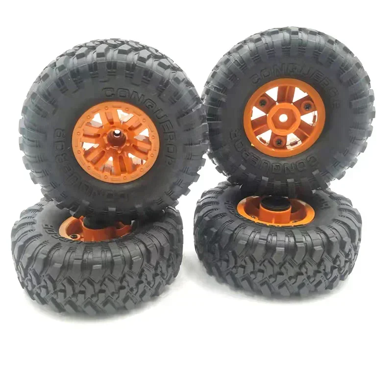 Atualize peças sobressalentes de carro RC pneus grandes ampliando pneus para WLtoys 144001 124017 124016 124018 124019