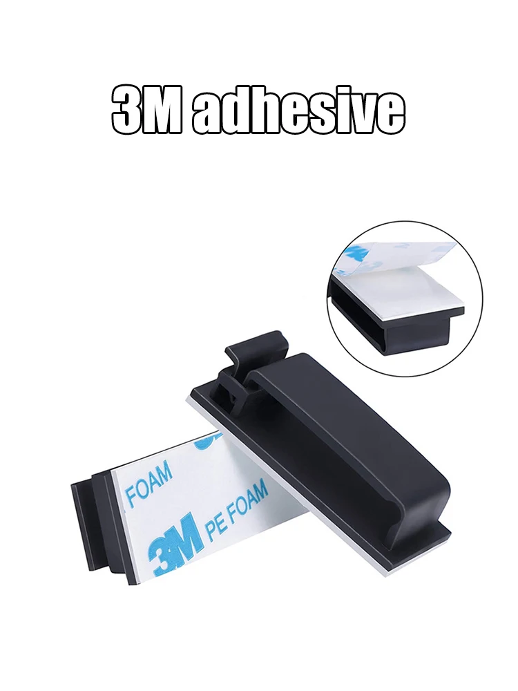Fc-30 Wire Fixing Clip Adhesive Cable Tray Clip Adhesive Fixing Clip 3/m Adhesive Wire Fixing Buckle Fixing Seat Winding Device