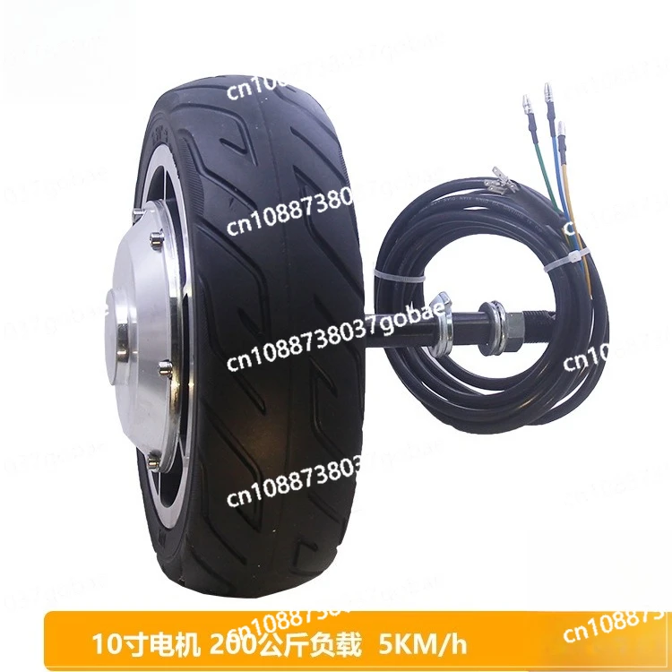 

10 inch toothed DC brushless hub motor low speed high torque robot dining car