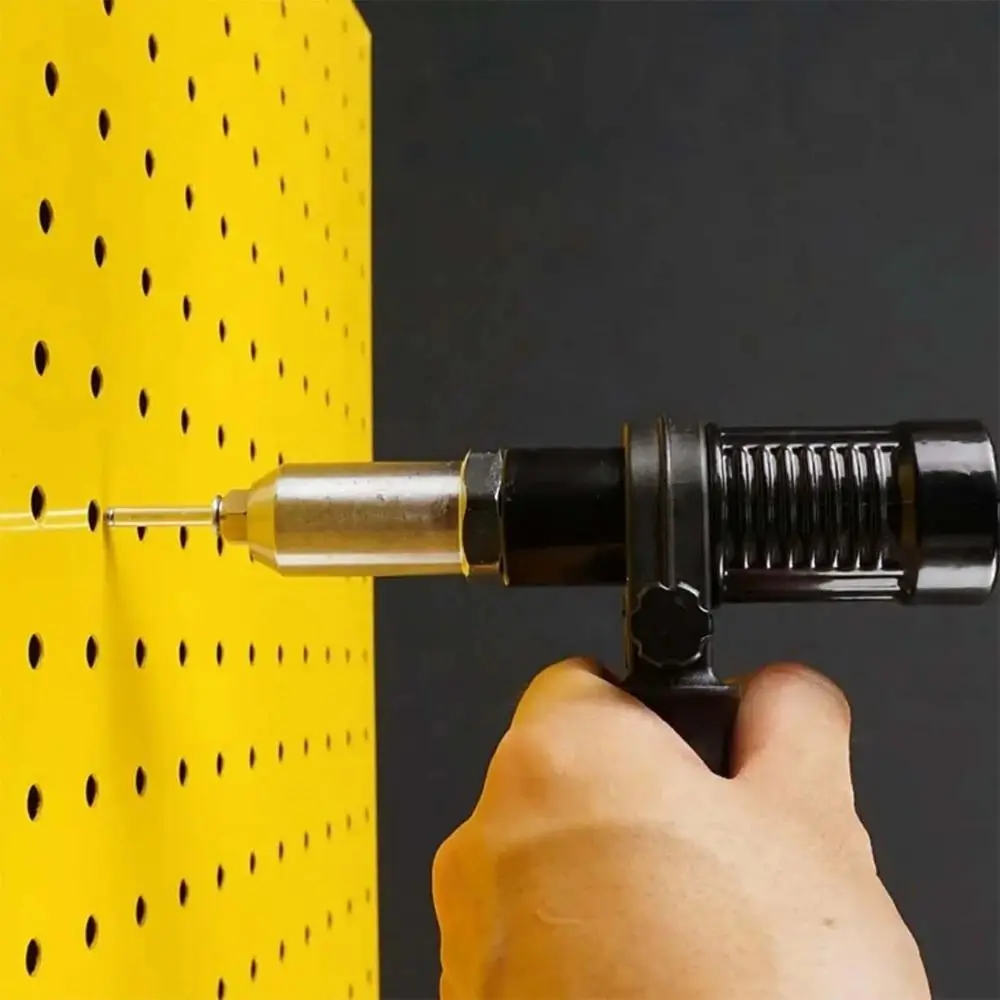 

2.4-4.8 MM Electric Rivet Tool 1/4 Inch Hex Shaft Quick Connect Rivet Tool Adapter High Efficiency Power Drill Attachment