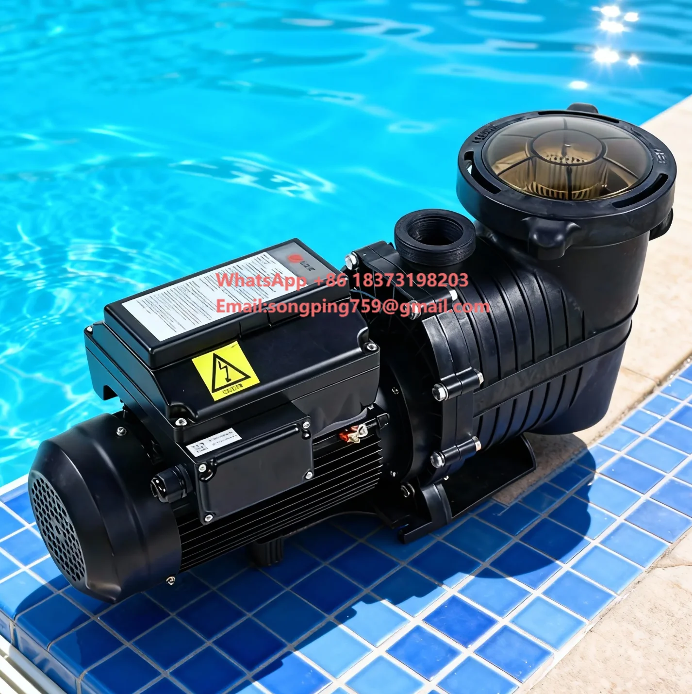 

J15008RS 1.5HP Variable Speed Swimming Pool Pump with RS485 Modbus