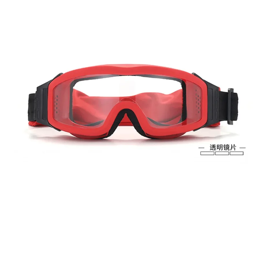 Firefighting Goggles Dust-proof Windproof Flame-retardant Glasses Hightemperature Resistant Heat-insulating Double-sided Antifog