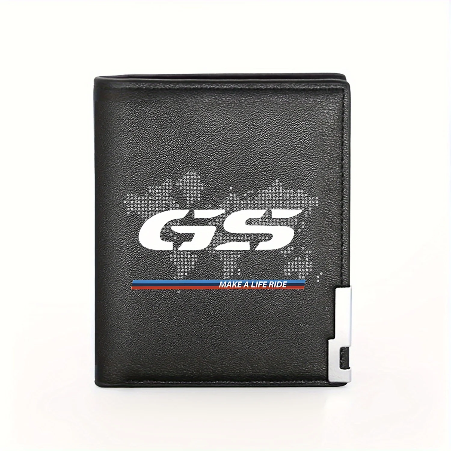 

GS Adventure Motorcycle Global Ride Make a Life Ride Business Mens Casual Elegant Simple Practical Quality Wallet Stylish Printi