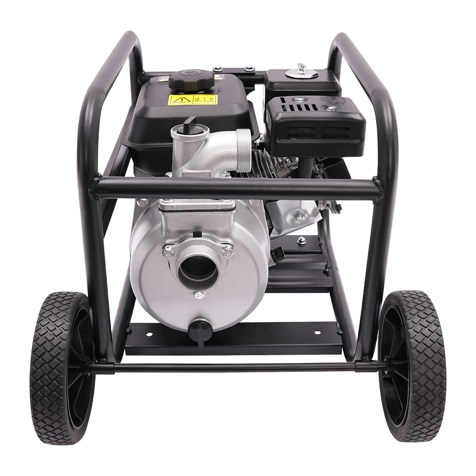 6.5HP Portable Water Pump 210CC Fitted with Handle and Wheels for Agricultural Lawn and Irrigation, Factory Water Use