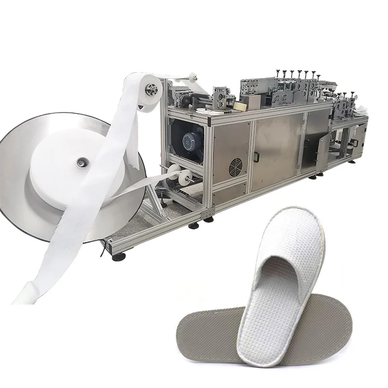 Disposable Nonwoven Fabric Sandal Packaging Machines for Simple Sandals Making