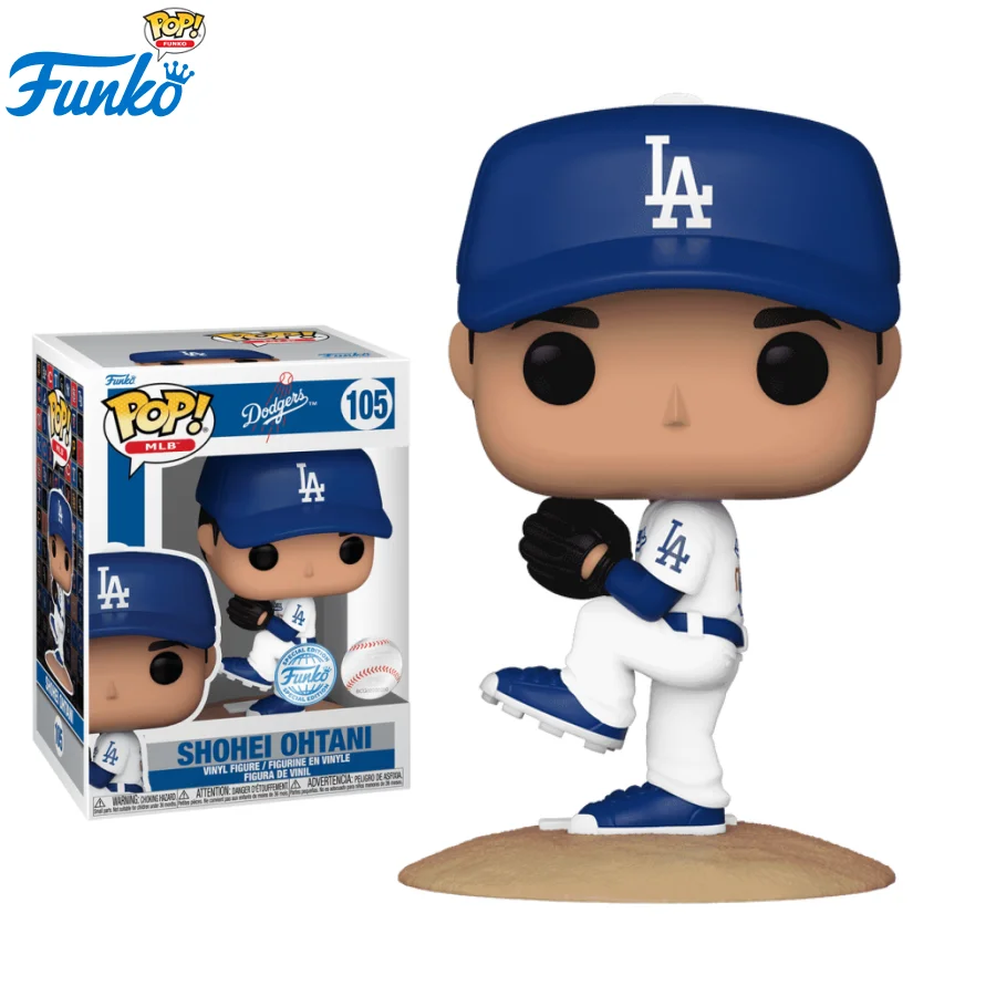 

MLB Dodgers Funko Pop Shohei Ohtani (домашний трикотаж) (Ватин) / (выборка) Периферийные фигурки Игрушки для мальчиков Подарки Коллекционные