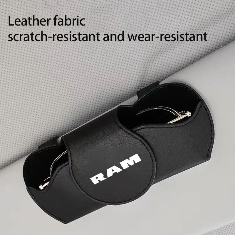 Car Glasses Case Holder Multi-function Clip for Dodge Ram 1500 2500 3500 Car Accessories