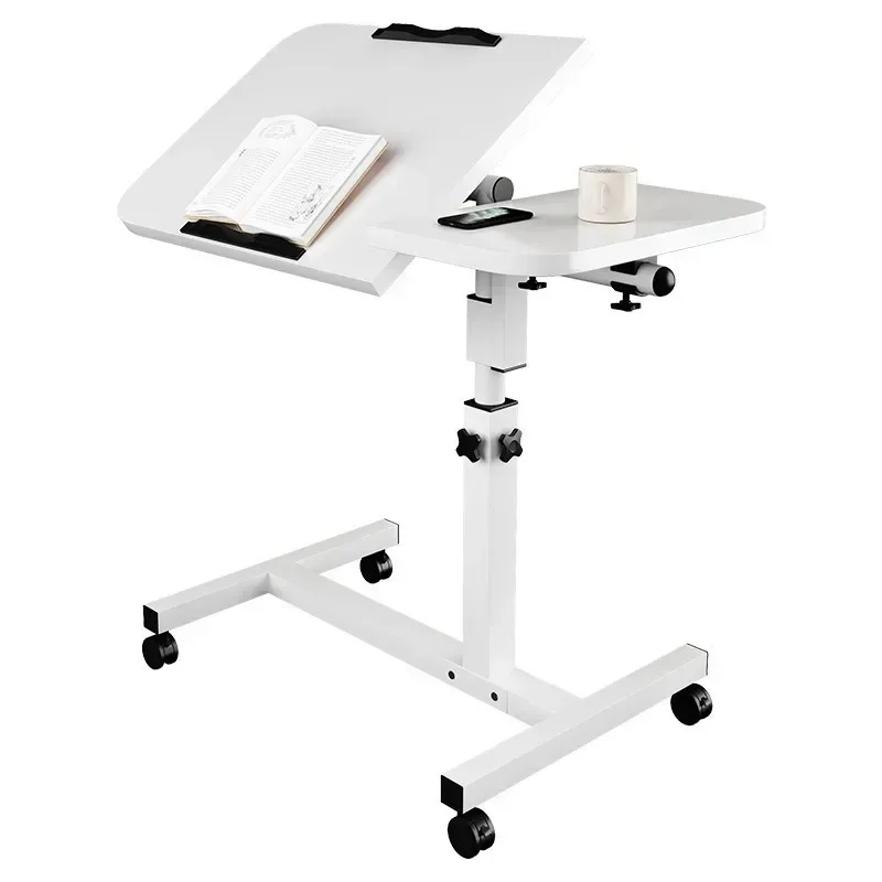 Notebook Standing Office Computer Desk Bed Computer Desk Floor Mobile Lifting Bedside Table
