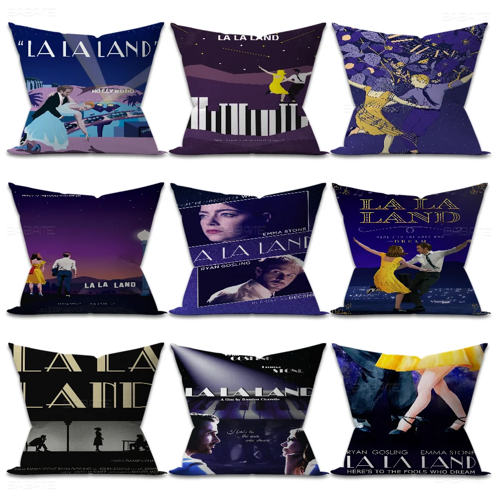 La La Land Move Personalized Pillow Dust Cover Bedroom Kids Party Decoration Pillowcase Birthday Children Gift