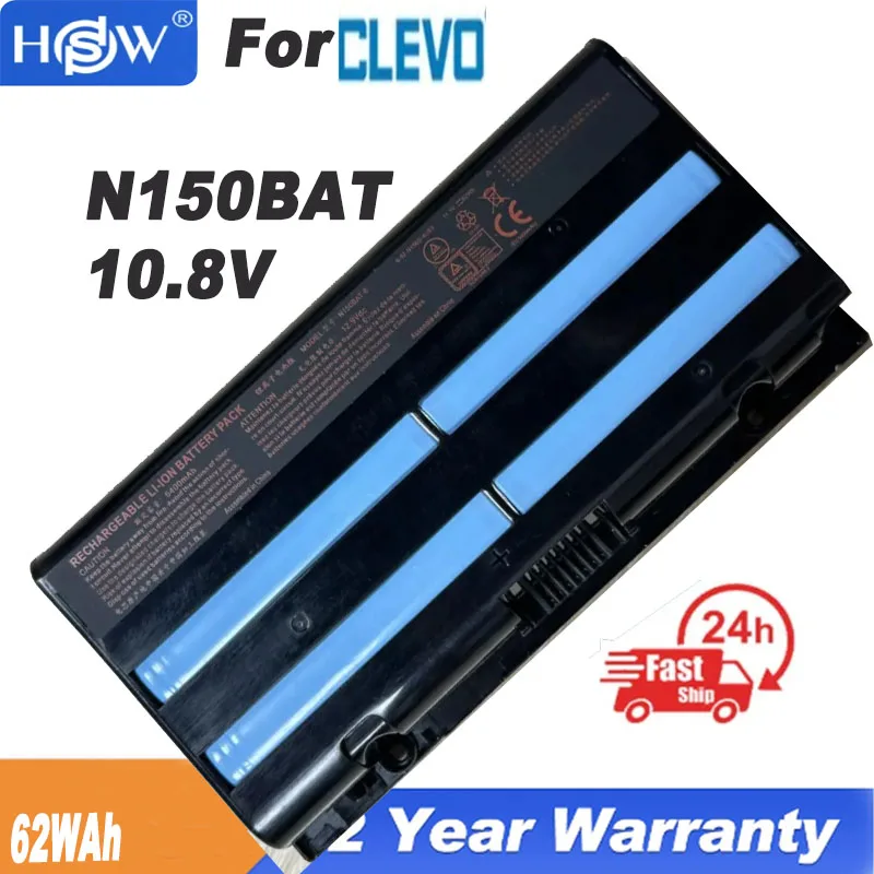 

N150BAT-6 Laptop Battery for Clevo N150BAT-6 N170SD N150SD N151SD N155S 6-87-N150S-4292