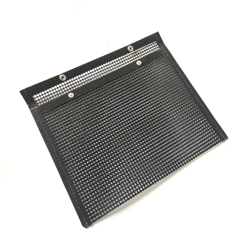 100%  PTFE Telfonning Korean Charcoal Gas Cooking Outdoor Barbecue BBQ Grilling Mesh Basket Bag Mat