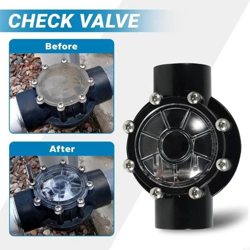 

Effective 180 Degree Check Valves Convenient for Pool Plumbing Reverse Flows N2UD