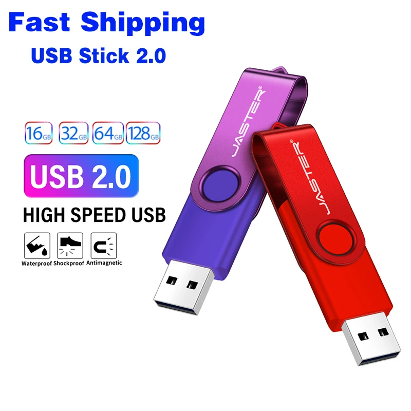 

Fast Shipping USB Flash Drive Pen Drives 64GB Pendrive 32GB USB Stick 2.0 External Storage 16GB Memory Stick 8GB U Disk 4GB