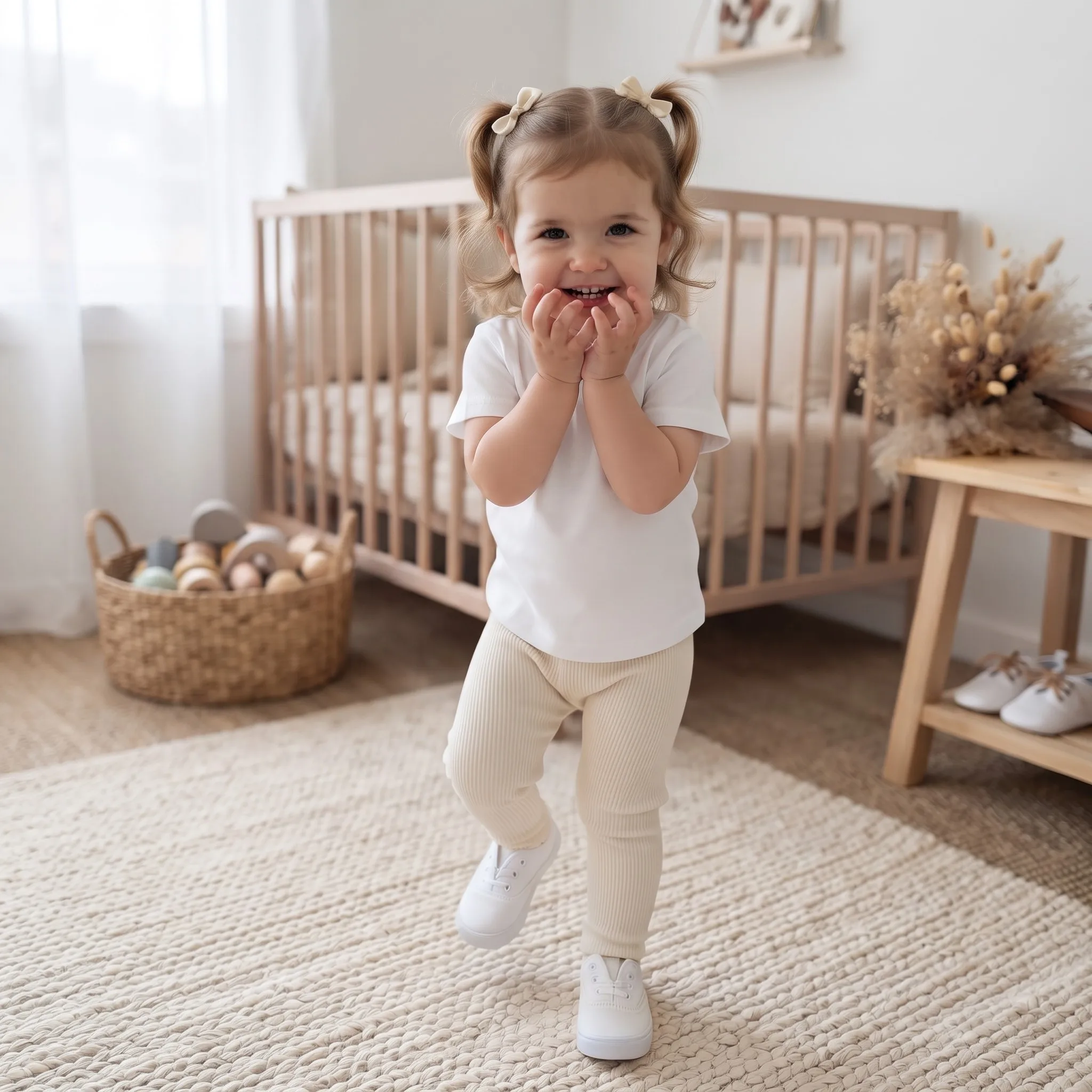 Baby Weißes Basic Kurzarm-T-Sh – Undershirt Crew Neck Bewertung und Preis