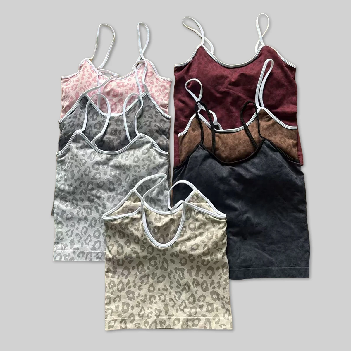 Sports Bra Strappy Backless Yoga Gym Bra Scrunch Push-up Rem