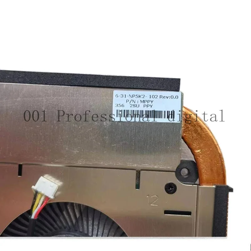 CPU GPU FAN&Heatsink For Gigabyte G5 KF KF5 G5 MF MF5 RTX4060 6-31-NP5K2-102