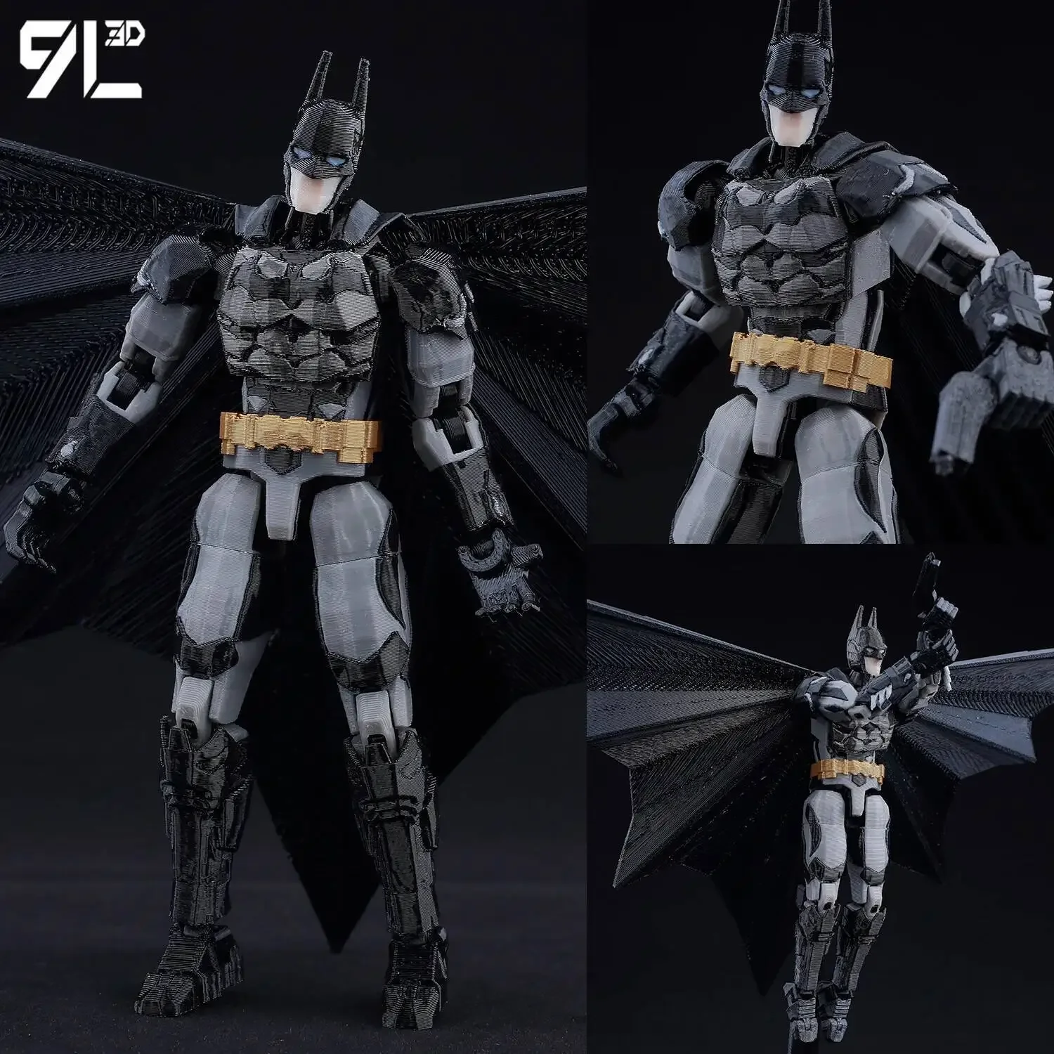 9L3D سوبرمان الذي لا يقهر بوي باتمان عمل الشكل LUCKY13 متعدد المفاصل Poseable T13 Titan13 بطل نموذج Dummy13 تحصيل اللعب