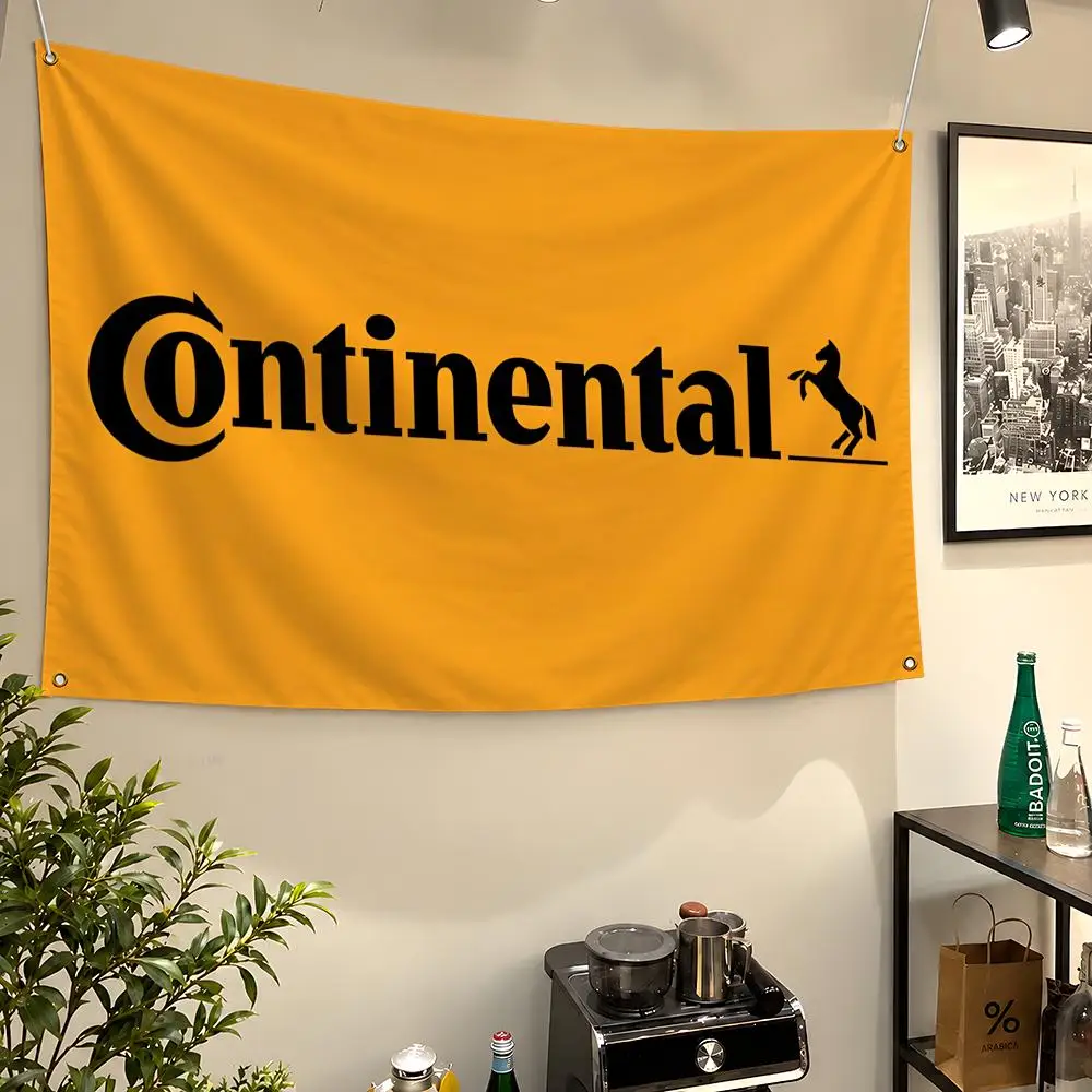 Brand C-Continental ContiSportContact Flags Wall Hanging Flag Banners For Birthday Parties Outdoor Bedroom Dorm Room Decor