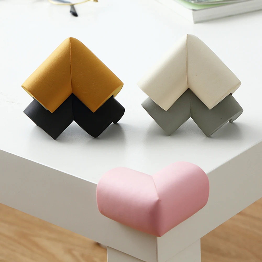 4 قطعة حامي ركن طاولة الطفل حماية السلامة الحرس الطفل أثاث أطفال حافة غطاء وسادة الزاوية الوفير المضادة للتصادم رغوة #5