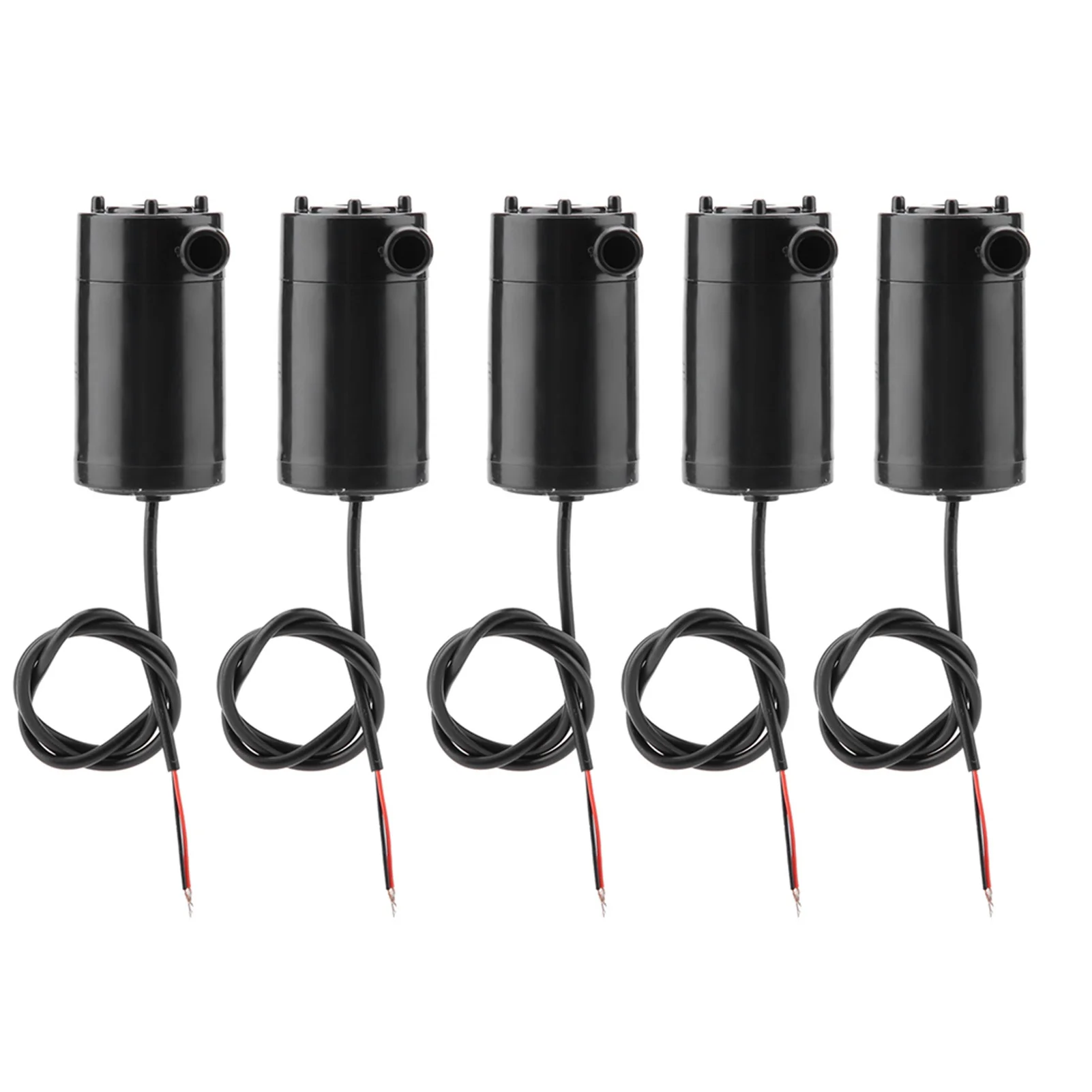 E9 5Pcs/set DC 3V -5V Mini Water Pump Submersible for Fish Tank Fountain Aquarium Garden Watering Small Fountain Water Pump
